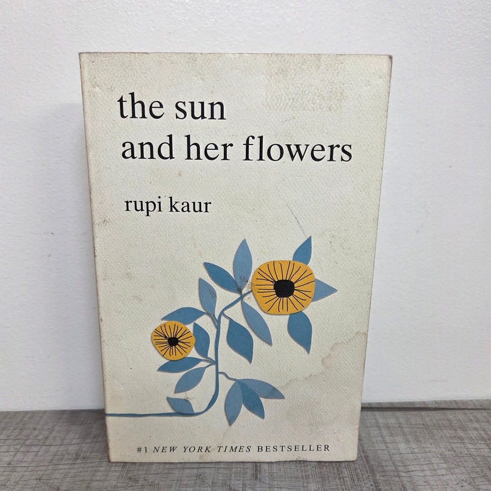 The Sun and Her Flowers Rupi Kaur 2017 Poetry Paperback Modern Bestselling Book